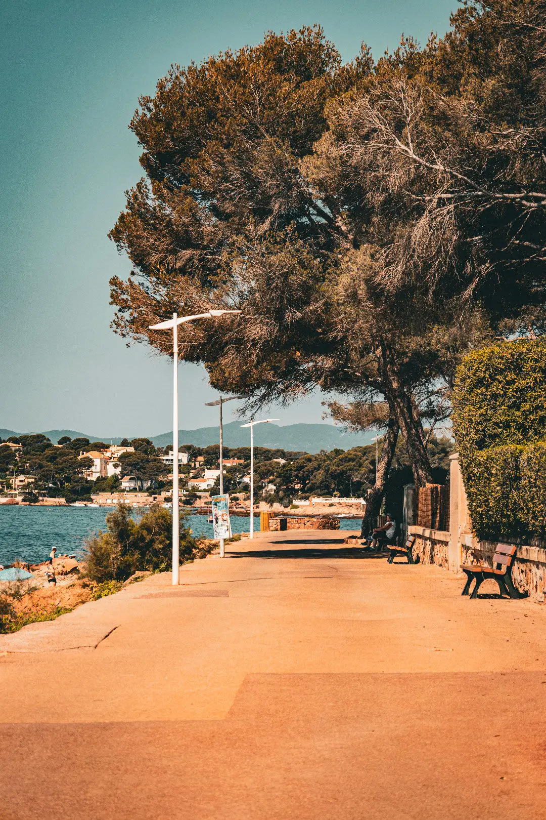 Photographie chemin du port de Boulouris-sur-Mer, par Peloola Photographie Saint-Raphaël