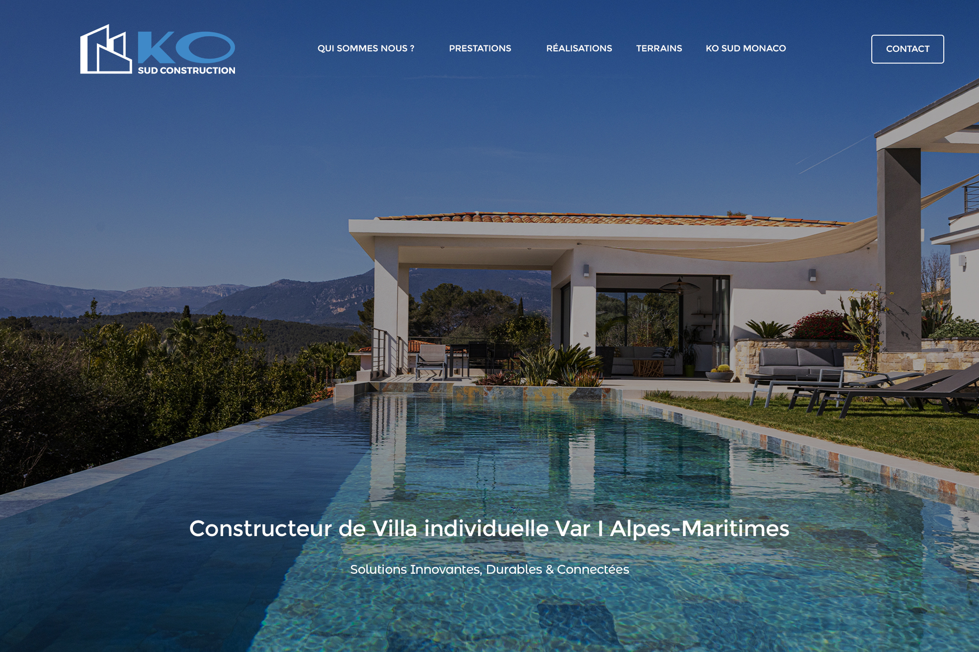 Exemple de Création de site vitrine sur-mesure var